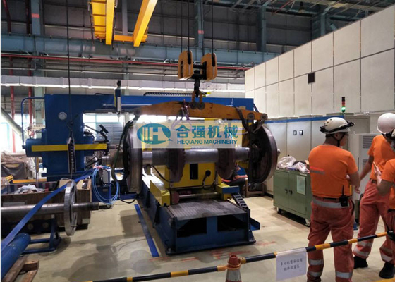 3000kN Railway Depots Horizontal Wheel Press 31.5MPa