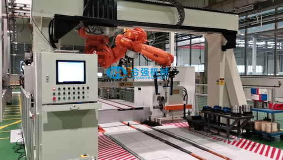 Railway Wheel Bearing Press Machine With Manipulator For Grabbing Bearings
